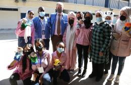 UNRWA Education Chief Shows Up in Jaramana Camp