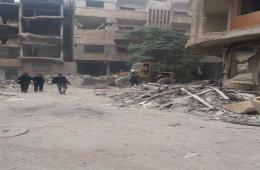 Civilians Launch Calls for Rehabilitation of Yarmouk Camp