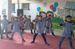 Anti-Bullying Event Held by UNRWA in Khan Dannun Camp
