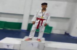Palestinian Refugee Wins Karate Championship in Syria 