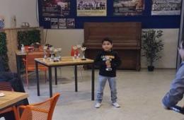 Palestinian Refugee Child Wins 3rd Place in Netherlands Chest Championship