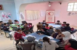 Educational Courses Held for Palestinian Refugee Students in Hindarat Camp