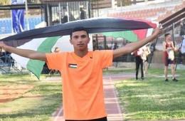 Palestinian Refugee Wins Silver Medal at Damascus Athletics Competition 