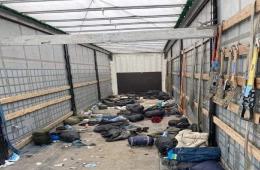 Palestinians among 54 Migrants Caught onboard Austria-Bound Truck