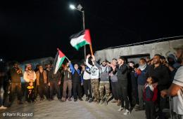 Palestinian Refugees in Northern Syria Displacement Camps Rally in Solidarity with Jerusalem