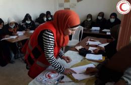 Literacy Course Held in Palestinian Refugee Camp in Syria