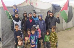 Palestinian Refugees Rally in Deir Ballout over Squalid Conditions