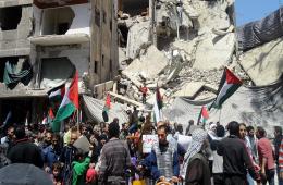 Palestinians of Yarmouk Camp Appeal for Urgent Action
