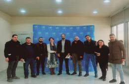 Palestinian-Syrian Delegation Meets With UNRWA Staff in Beirut