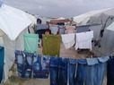 استمرار معاناة المهجرين الفلسطينيين في مخيم دير بلوط