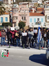 فلسطينيو سورية يعتصمون في جزيرة ساموس اليونانية