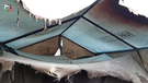 احتراق خيمة أحد المهجرين الفلسطينيين في مخيم المحمدية شمال سورية 