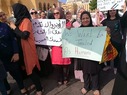فلسطينيو سورية يعتصمون أمام مقر السفارة الاسترالية في بيروت للمطالبة باللجوء الإنساني