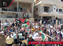 أهالي مخيم درعا يتضامنون مع القدس وغزة 