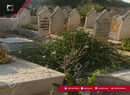 مخيم النيرب.. جانب من زيارة الأهالي للمقبرة في أول يوم من عيد الأضحى 