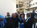 مدير شؤون الأونروا في زيارة تفقدية لمخيم اليرموك