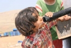 أزمة المياه في مخيم اليرموك  