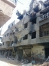 صور تظهر آثار الدمار في المنطقة الممتدة من مدخل مخيم اليرموك باتجاه ساحة الريجة