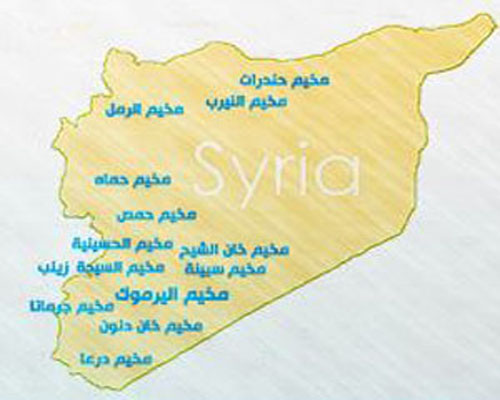 فلسطينيو سورية... احصاءات وأرقام حتى 25/ مارس ــ آذار / 2015