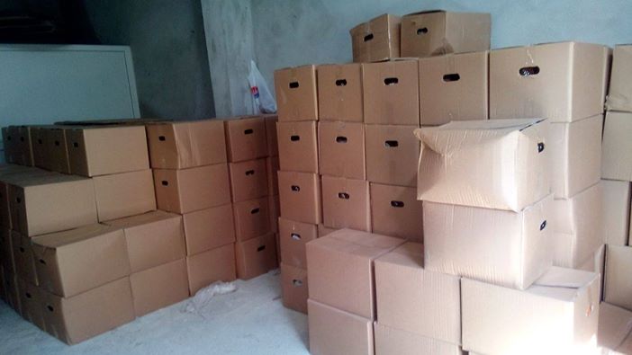 اختتام توزيع المساعدات الإغاثية على فلسطينيي سورية في مدينة كيليس التركية 