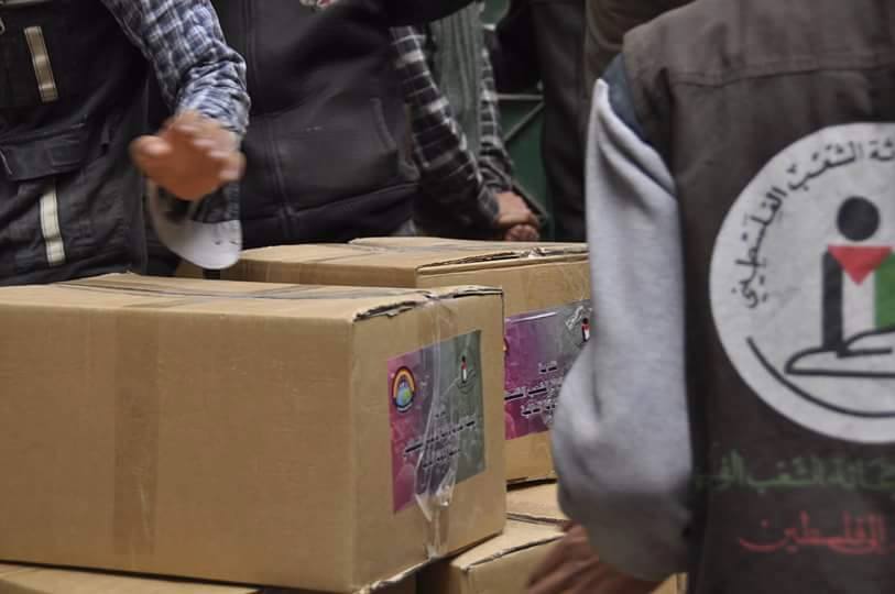  إطلاق حملة خيرية جديدة بعد نجاح توزيع المساعدات الغذائية على أبناء مخيم اليرموك النازحين إلى المناطق المجاورة   