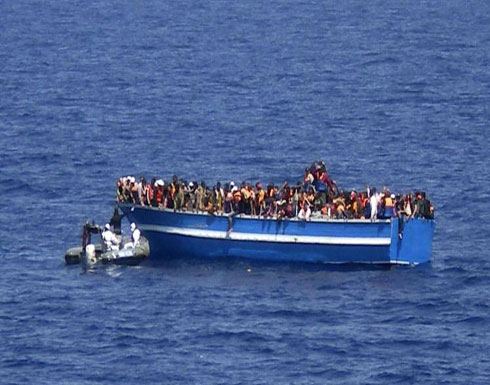 خفر السواحل الإيطالي يعلن عن غرق مركب محمل بالمهاجرين من لبيبا  