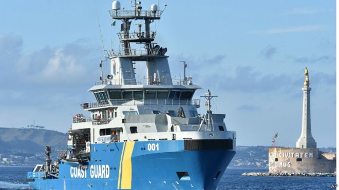 خفر السواحل الإيطالية: عثرنا على عشرات الجثث على متن قارب قبالة ليبيا