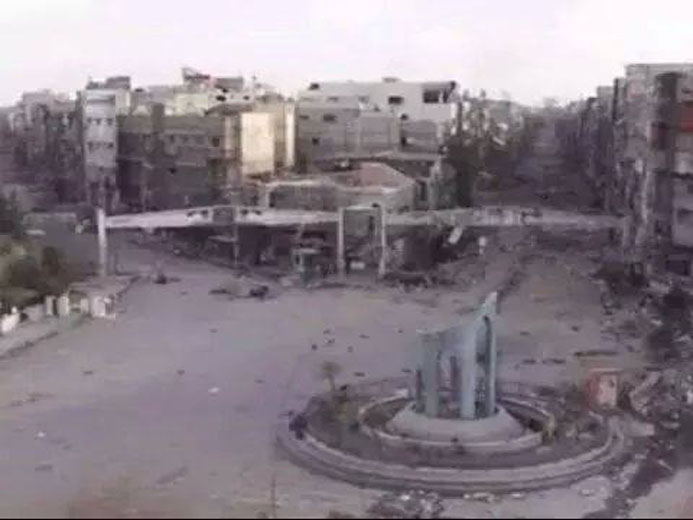 قصف يستهدف مخيم اليرموك