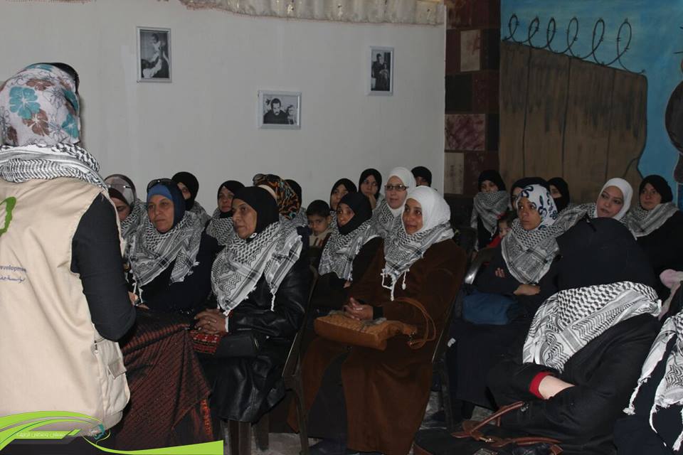 مؤسسة جفرا تقيم لقاء يضم العديد من اللاجئات الفلسطينيات في جنوب دمشق