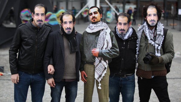ناشطون ينظمون تظاهرة عالمية للمطالبة بالكشف عن مصير مهندس البرمجيات باسل خرطبيل أحد أبناء مخيم اليرموك