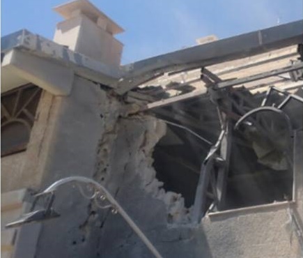 استهداف أحد مساجد مخيم خان الشيخ بقذيفة مدفعية وإلقاء 4 براميل متفجرة في محيط المخيم