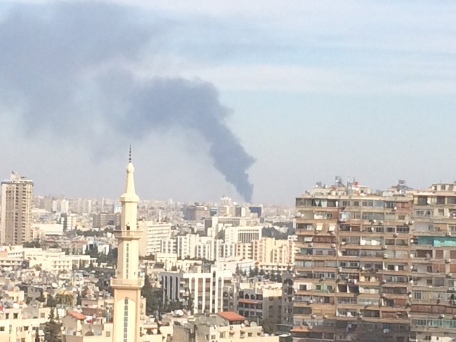 قصف يستهدف قدسيا بريف دمشق وحالة ذعر كبيرة بين الفلسطينيين