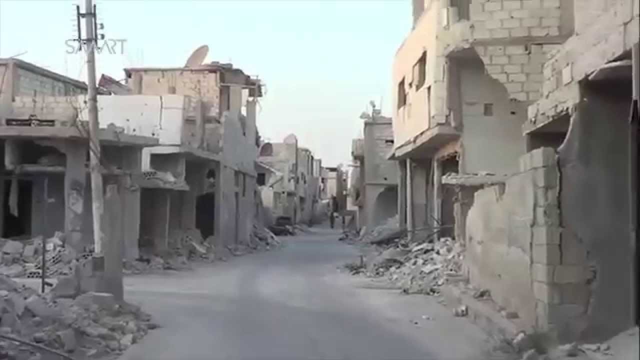 قوات النظام تستهدف مخيم درعا بالدبابات 