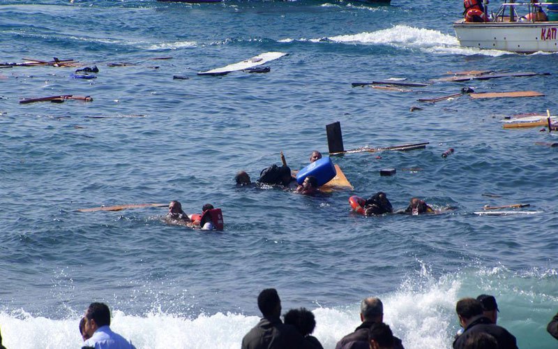 غرق (11) مهاجراً من سورية قبالة السواحل التركية 