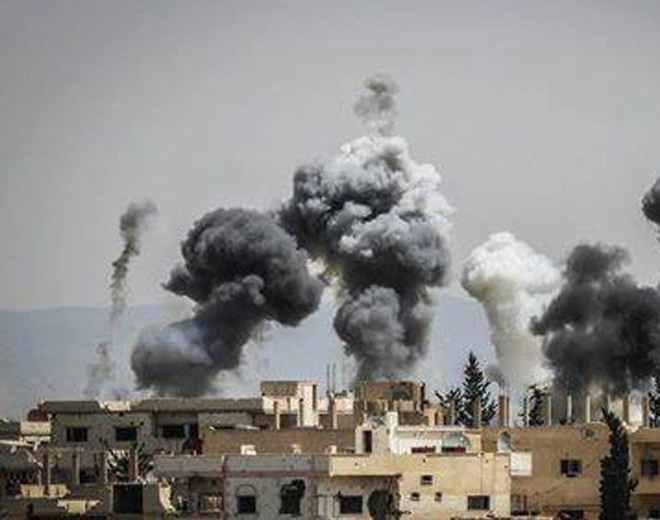 قصف يستهدف مخيم درعا وطريق السد جنوب سورية
