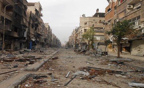 اشتباكات ليلية في مخيم اليرموك للاجئين الفلسطينيين بدمشق