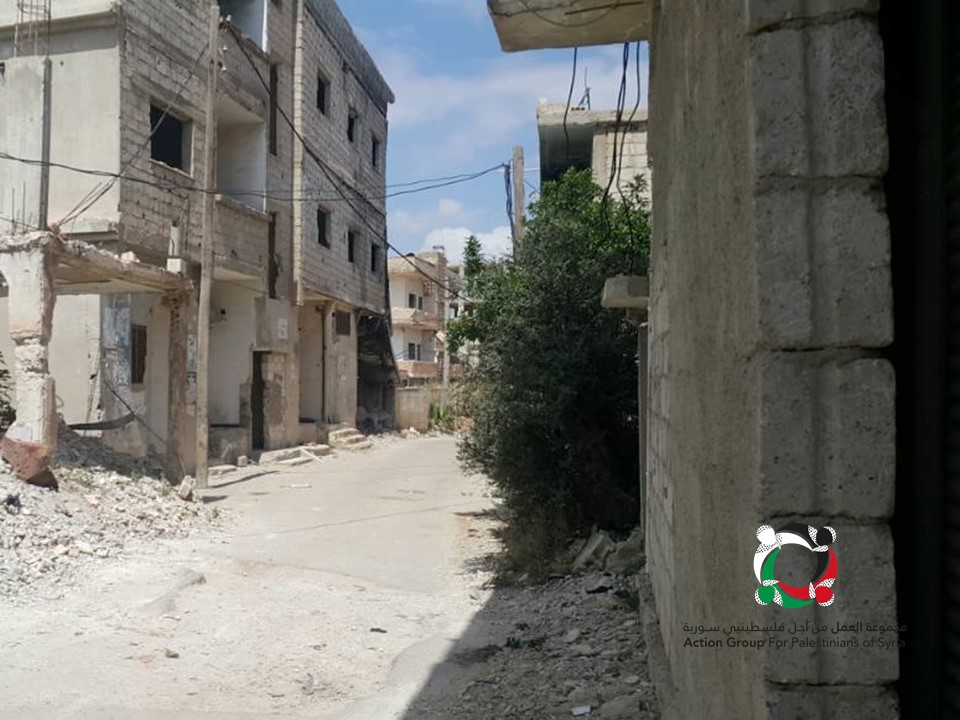 قصف ليلي يستهدف محيط مخيم درعا جنوب سورية