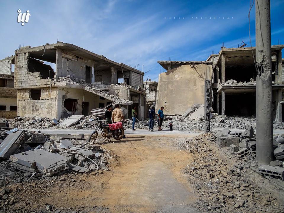 تجدد قصف النظام على مخيم درعا وحي طريق السد 