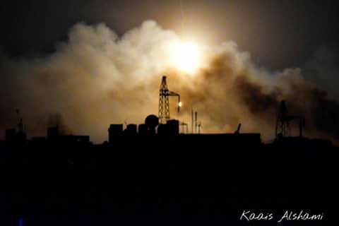 النظام السوري يستخدم أنواعاً جديدة من الصواريخ خلال استهدافه المستمر لمخيم اليرموك 