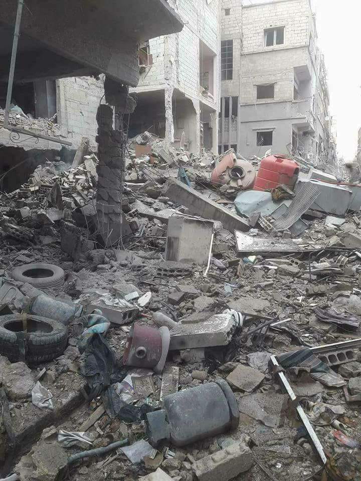 إيجاز صحفي حول آخر التطورات في مخيم اليرموك يوم 29 نيسان إبريل 2018