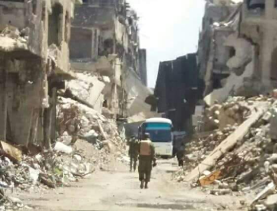 إيجاز صحفي حول آخر التطورات في مخيم اليرموك يوم 30 نيسان إبريل 2018