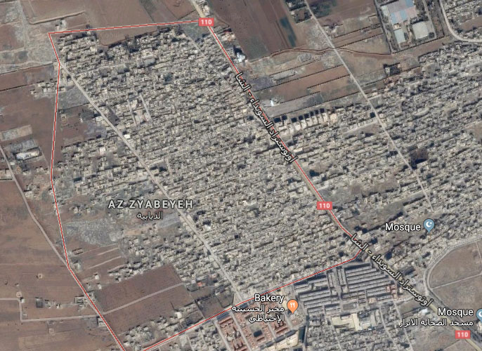 فلسطينيو بلدة الذيابية بريف دمشق بين فكي القبضة الأمنية  والتغيير الديموغرافي