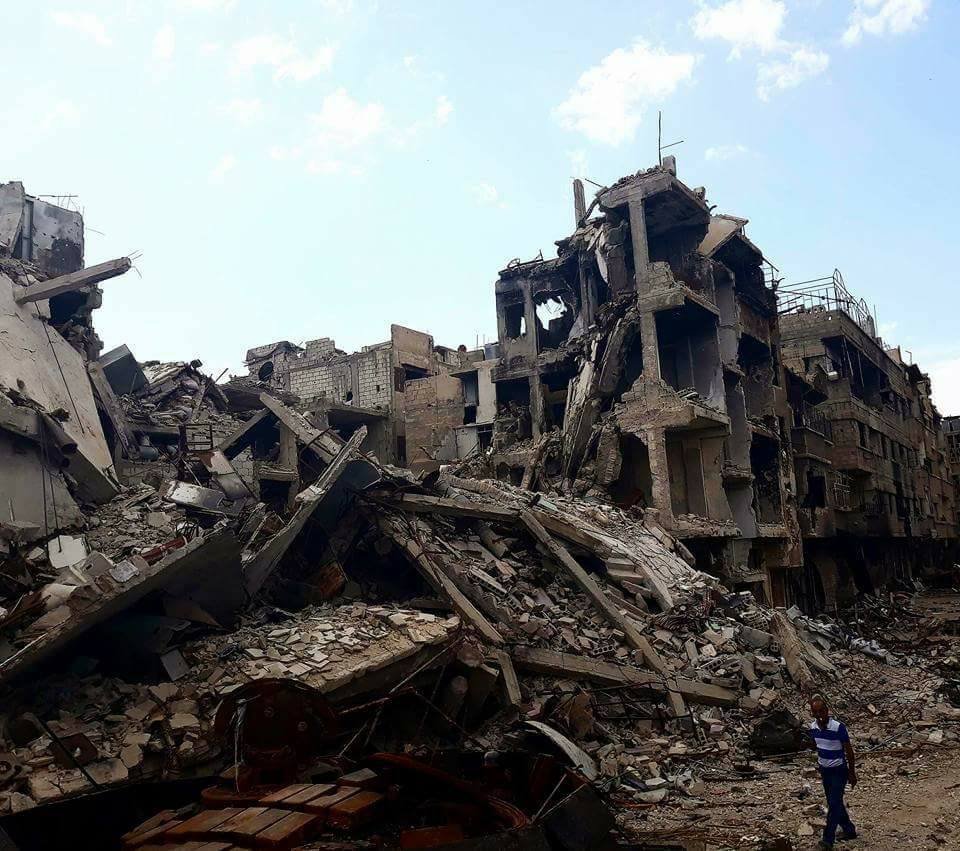 العلي: لصحيفة "فلسطين" مخيم اليرموك "يعيش كارثة حقيقية"