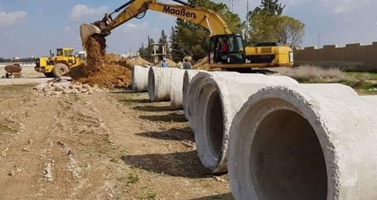 إنجاز المرحلة الأولى من مشروع الصرف الصحي في تجمعي الذيابية والحسينية