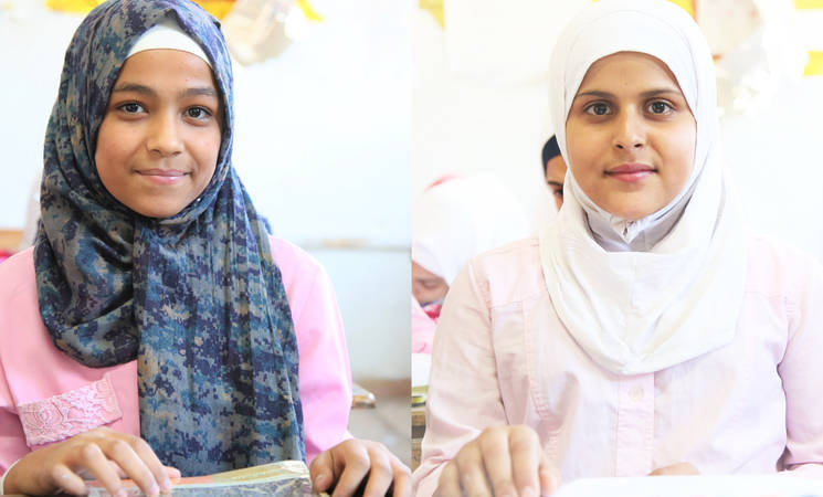 زهراء وسندس: تجربة مرعبة للوصول إلى المدرسة بين يلدا ومخيم اليرموك