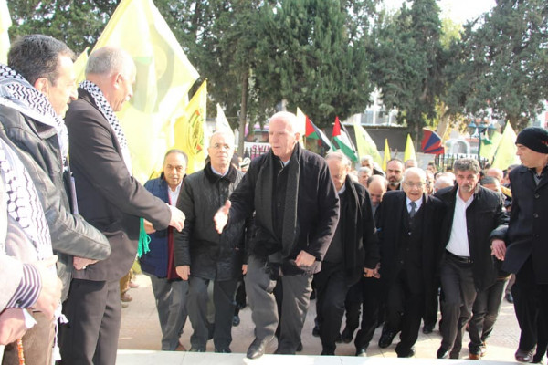 وفد من منظمة التحرير الفلسطينية يزور دمشق