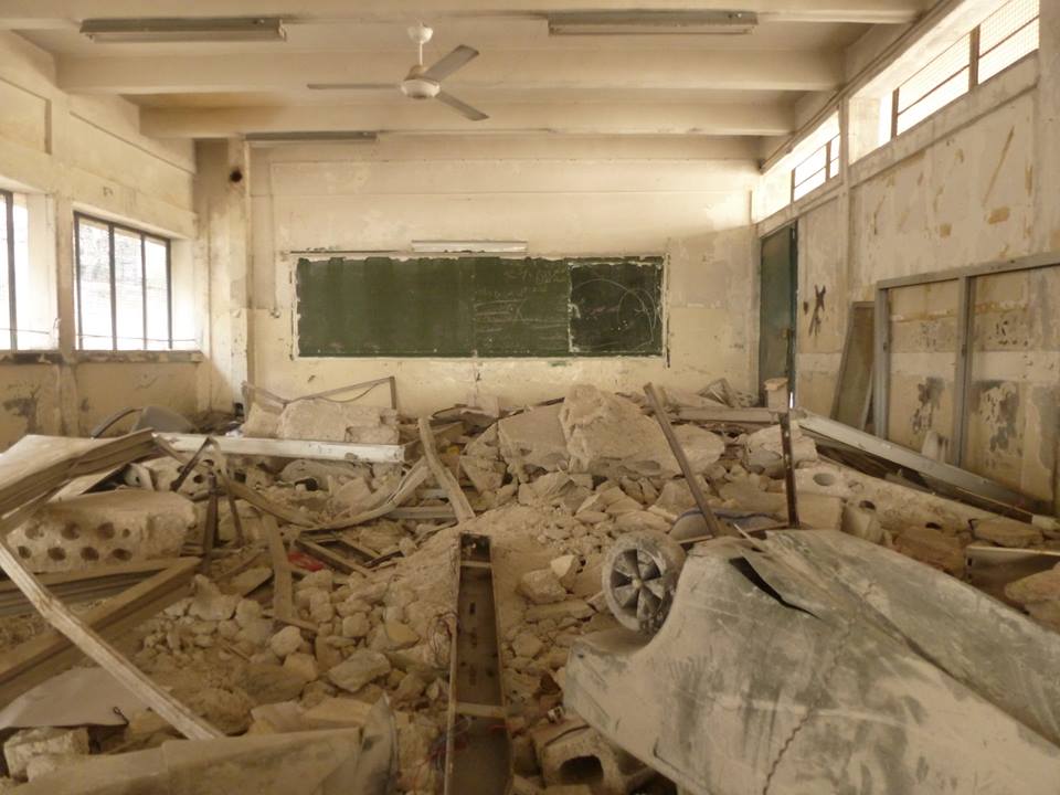 اعتماد يوم دولي للتعليم في ظل دمار عشرات مدارس الأونروا في سوريا