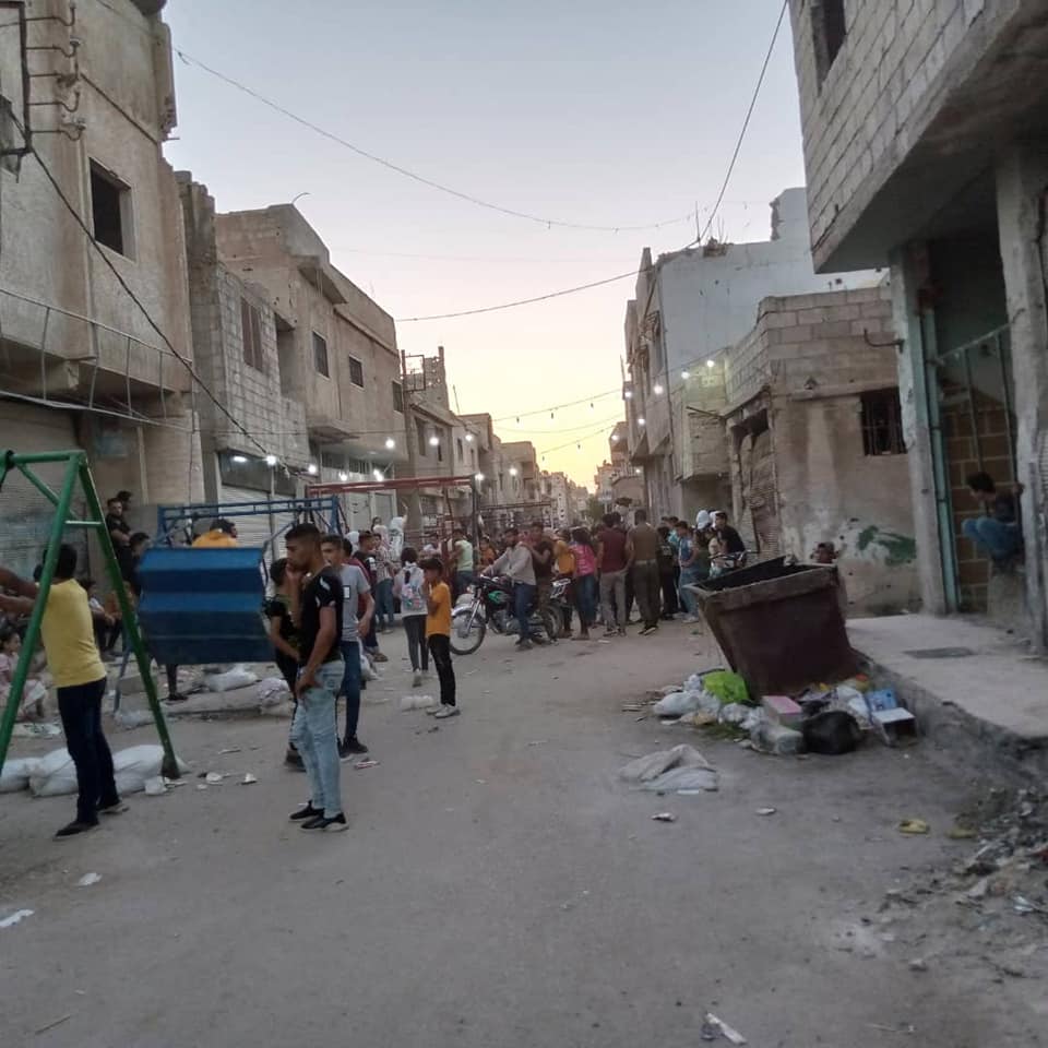 شاهد: مجموعة العمل ترصد أجواء عيد الأضحى في مخيم درعا