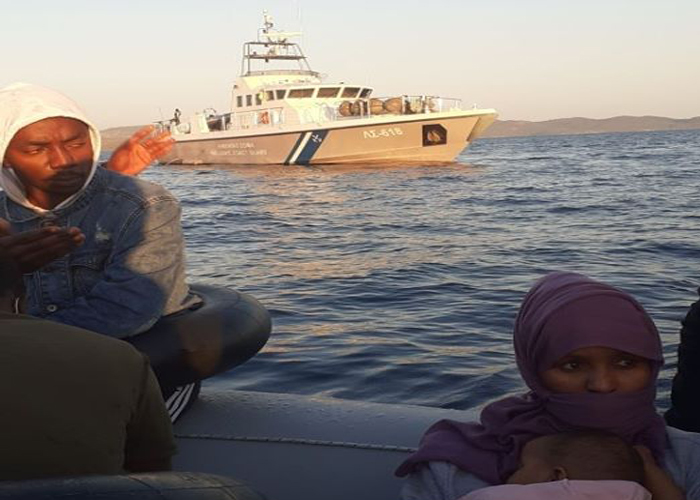 مهاجرون في عرض البحر ضحية خلاف يوناني تركي 