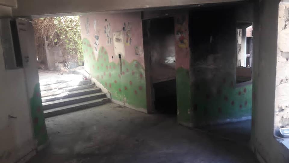 مبادرة تطوعية لتجهيز روضة العودة في مخيم اليرموك